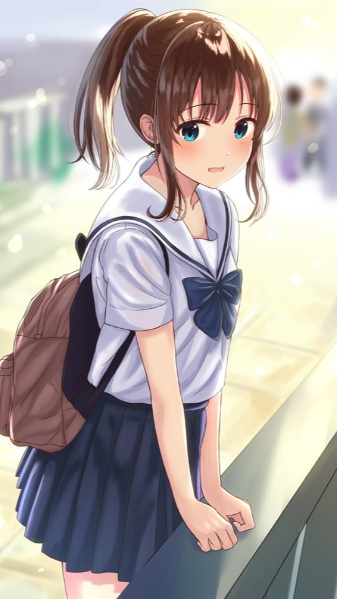 Hình Ảnh Anime Girl Dễ Thương, Cute Mang Nét Buồn Nhẹ Nhàng