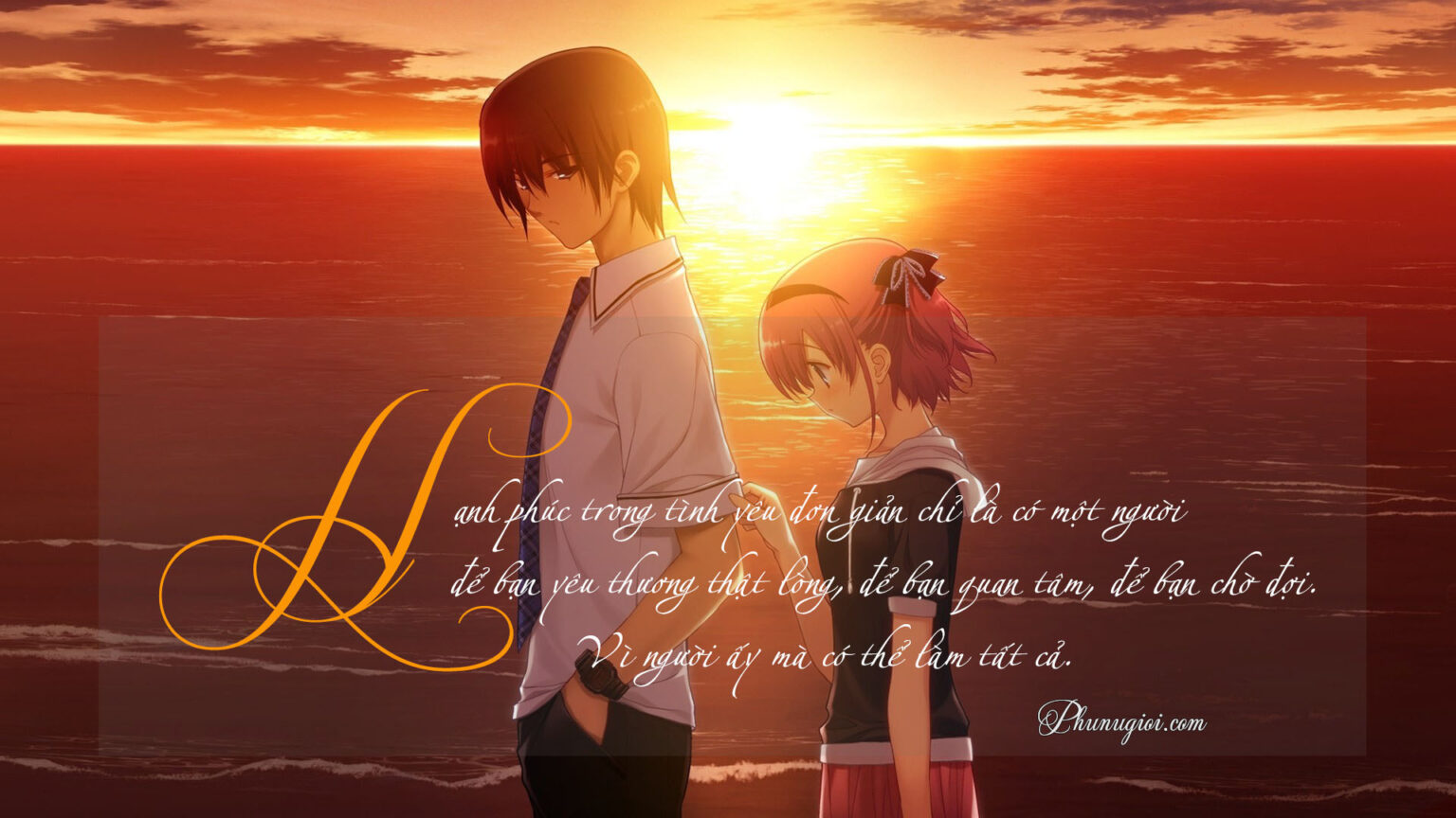 Hình ảnh Anime Tình Yêu Lãng Mạn đẹp Nhất Cho Cặp đôi Thpt Chuvanan