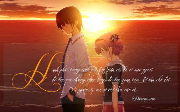 Hình ảnh anime tình yêu lãng mạn đẹp nhất cho cặp đôi