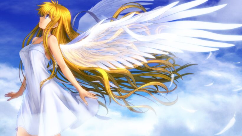 hình nền anime thiên thần dễ thương đẹp nhất