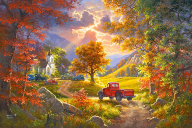 Vẽ tranh về đề tài phong cảnh quê hương đẹp đơn giản nhất