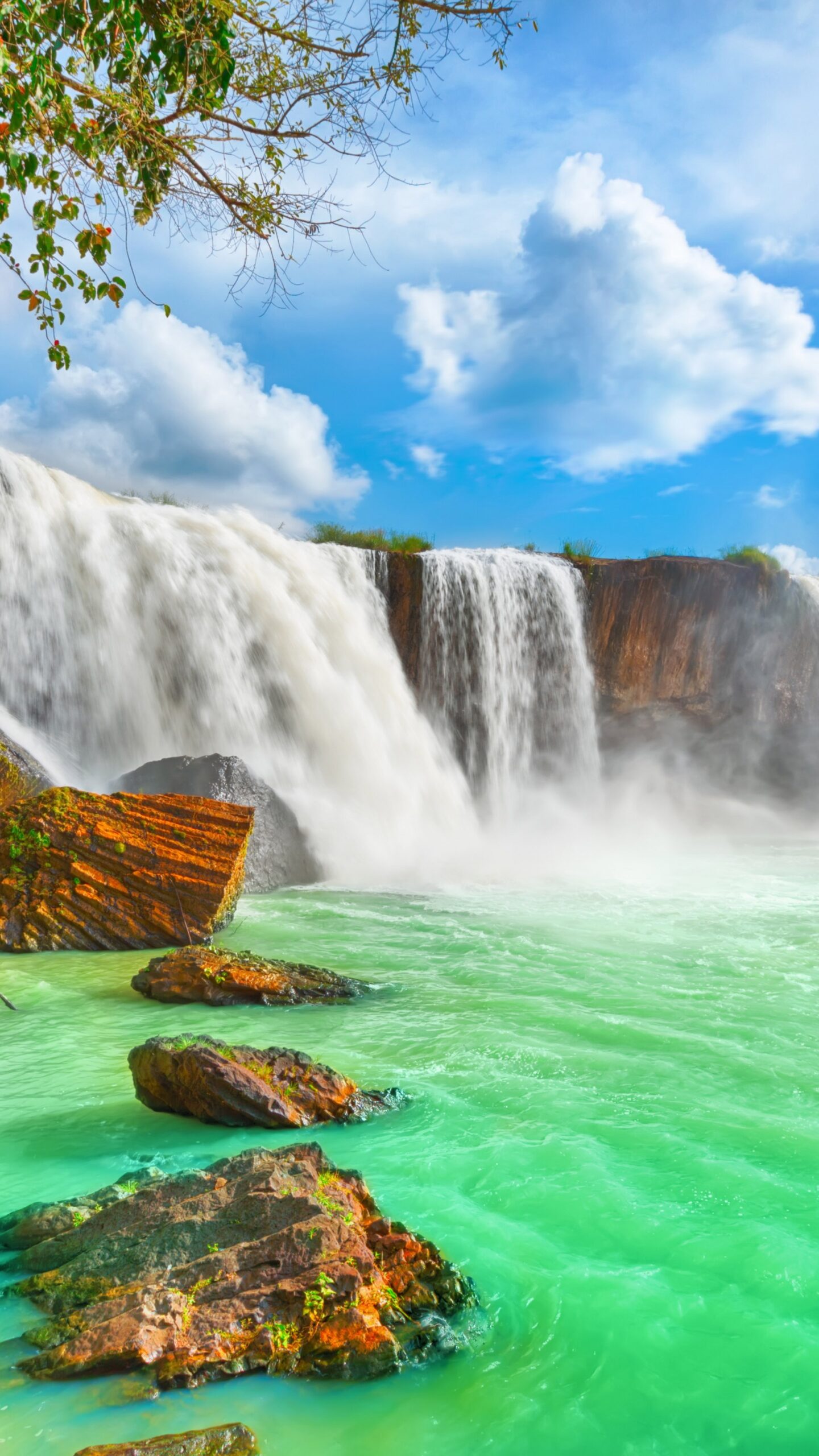 Chia sẻ những hình nền thác nước đẹp nhất hành tinh Waterfall VFOVN