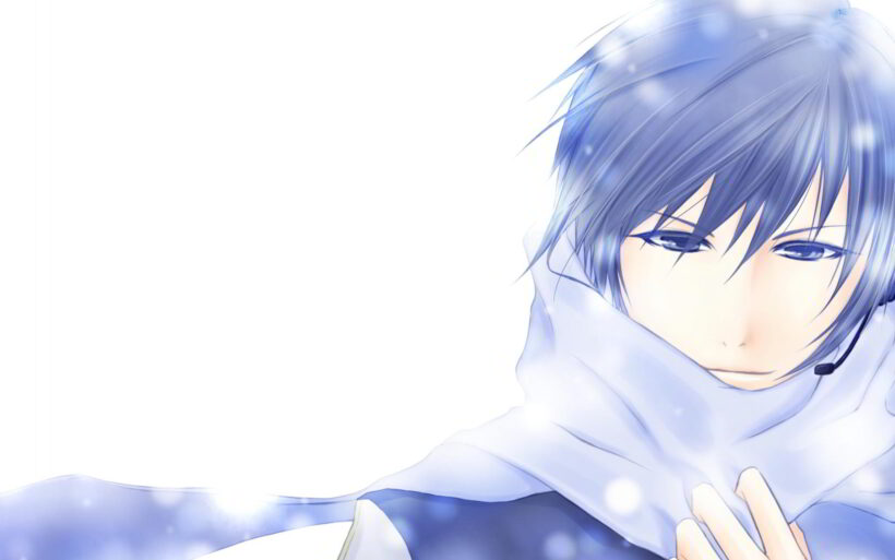 Hình ảnh anime tóc xanh chàng trang cool ngầu