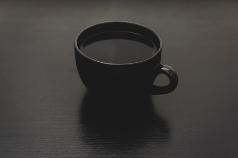 avatar ly cà phê màu đen