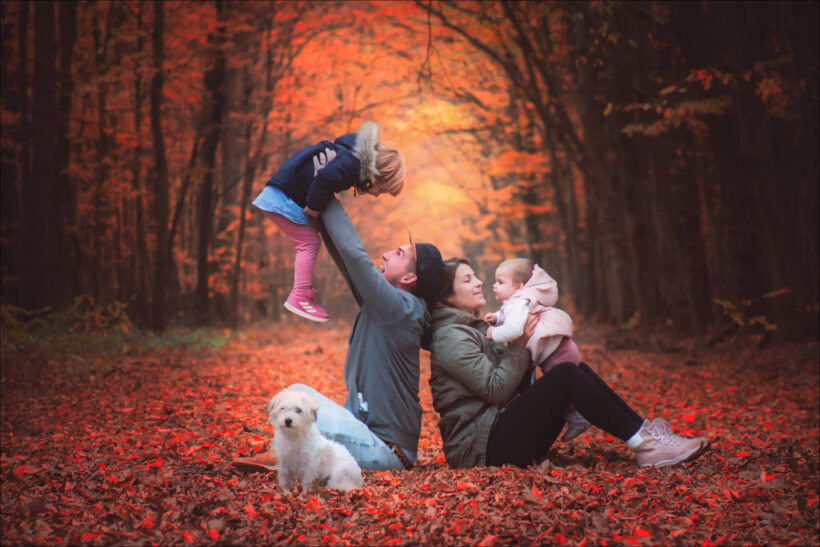 gia đình nhỏ hạnh phúc - hình ảnh gia đình đẹp