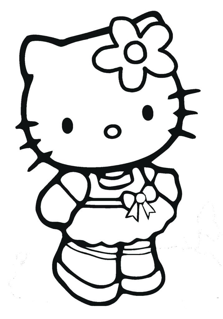 Tranh tô màu Hello Kitty cực xinh và đáng yêu  Phú Long Blog