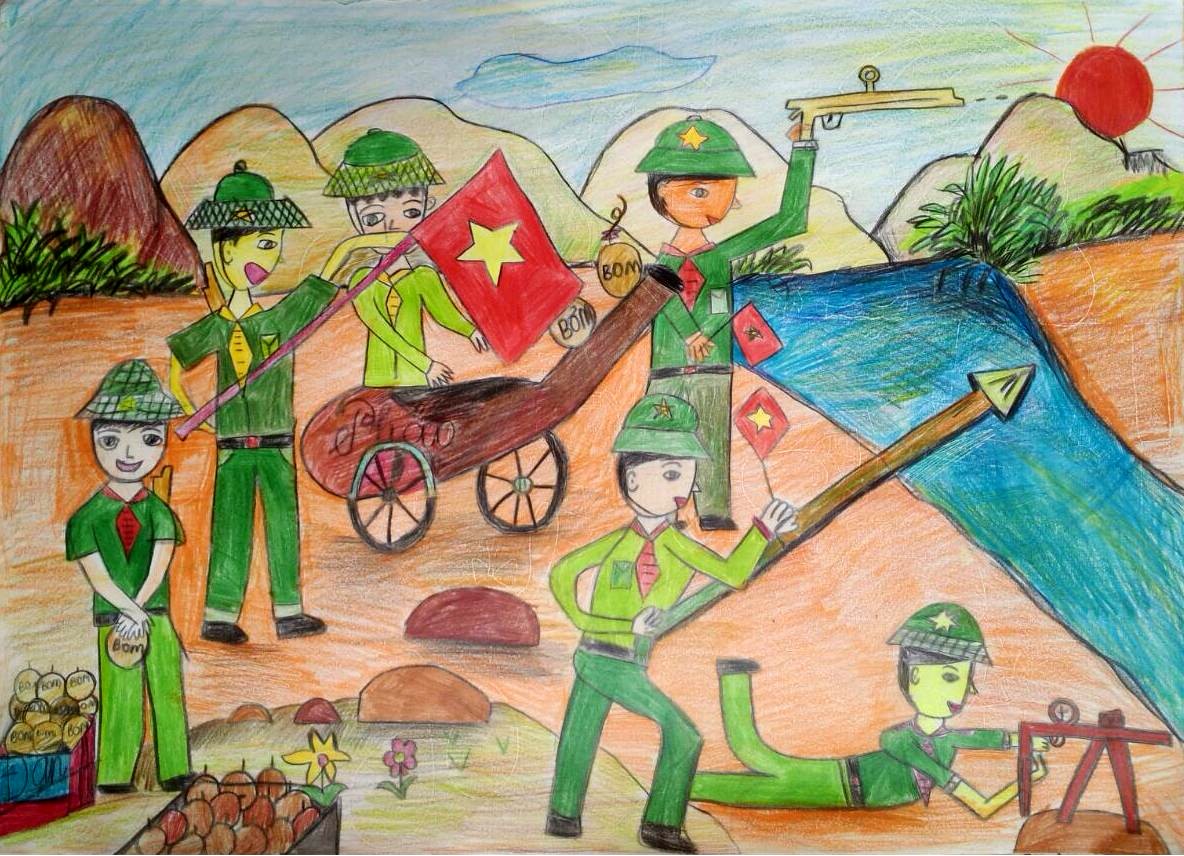 Những hình ảnh chú bộ đội đẹp nhất trong tim người Việt