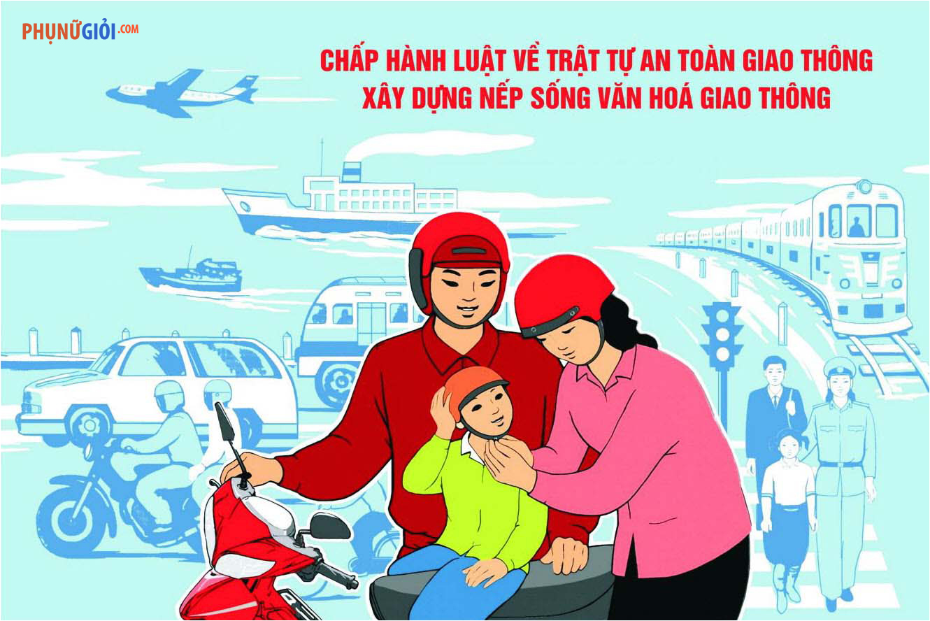 Vẽ Tranh An Toàn Giao Thông Đơn Giản, Dễ Vẽ Cho Học Sinh