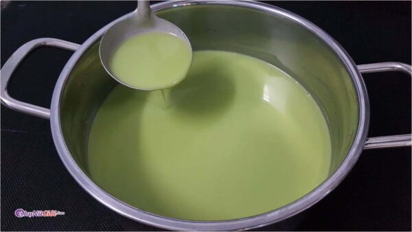 Cách chế biến sữa đậu xanh nước cốt dừa