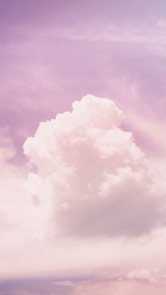 hình ảnh mây màu hồng