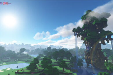 hình ảnh minecraft 3d