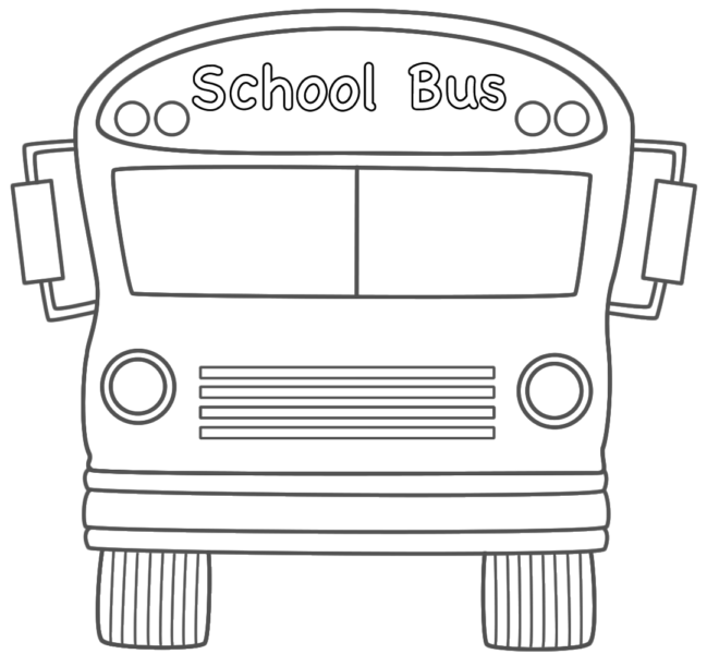 Mẫu hình xe buýt cho bé tập tô