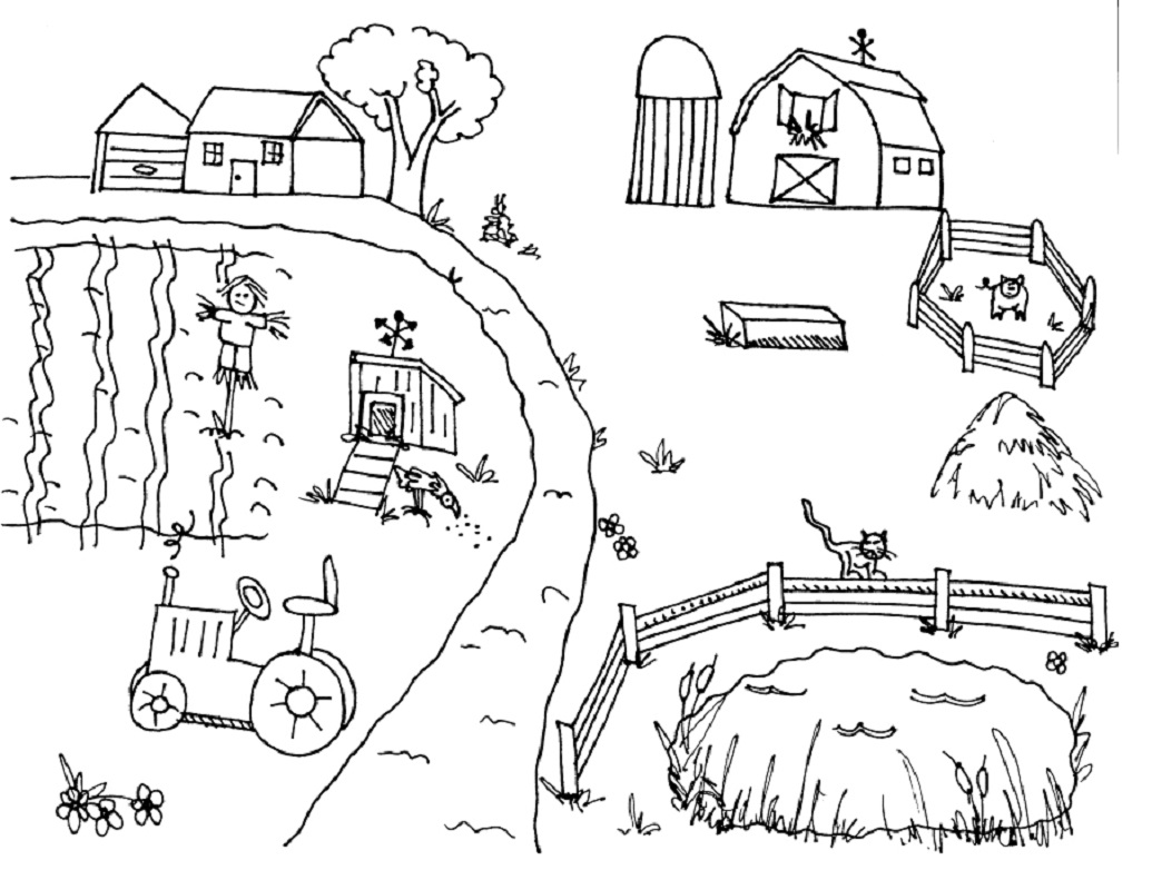 Chi tiết hơn 51 về hình vẽ nông trại mới nhất - cdgdbentre.edu.vn
