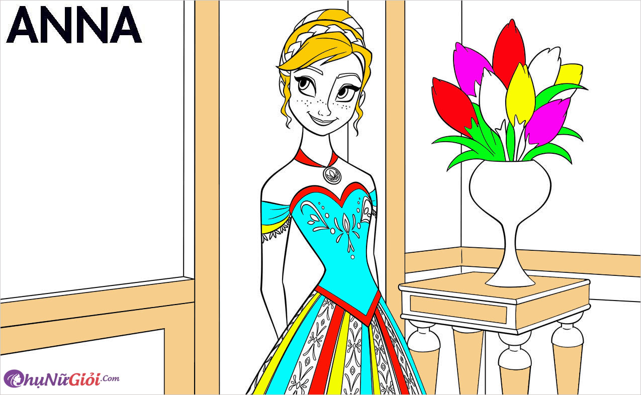Xả Kho Bộ 100 Tranh tô màu các nàng công chúa Disney cho bé tập tô sáng  tạo  Luyện kỹ năng cầm bút khổ A4  Lazadavn