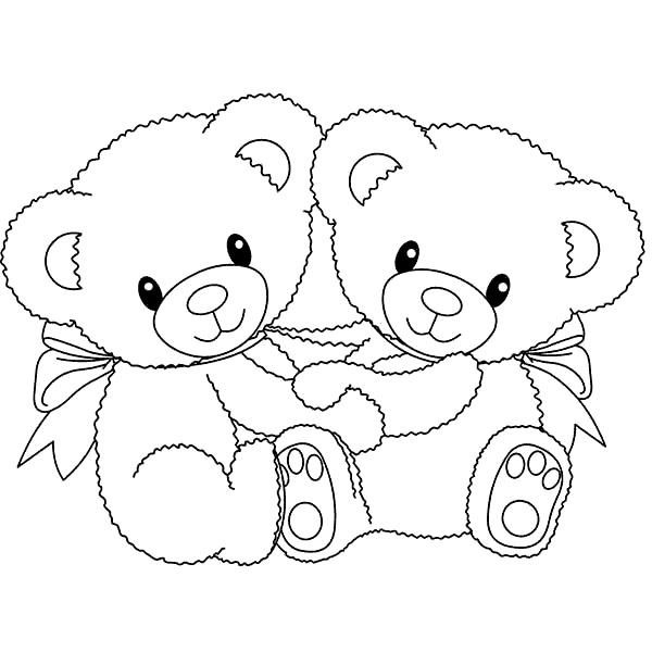 Tải miễn phí bài tập tô màu  Tô màu Con gấu  STEAM KIDS