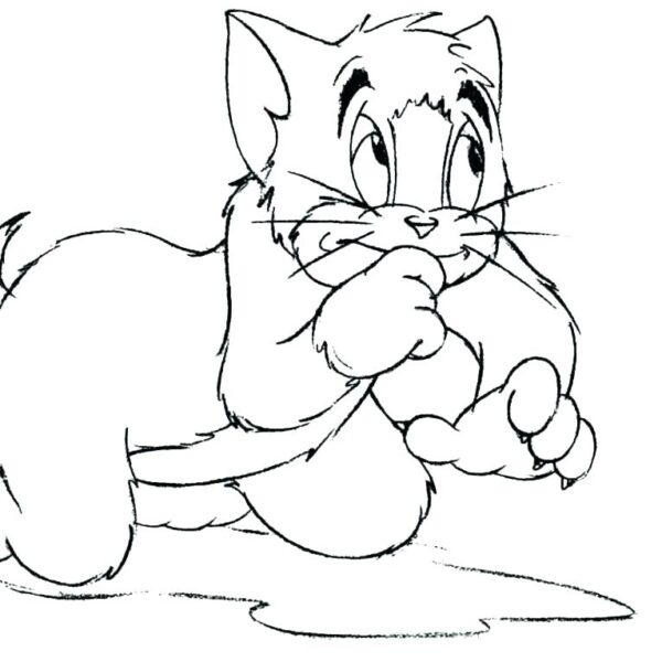 Tranh tô màu Tom and Jerry đẹp nhất cho bé tập tô
