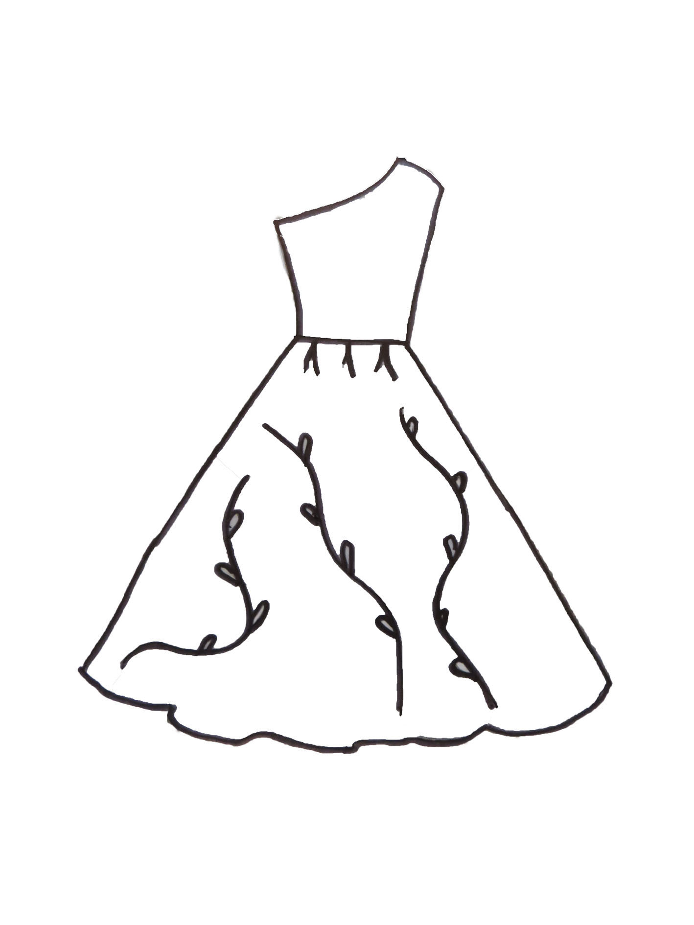 Top 111+ về hình vẽ váy đẹp - Eteachers