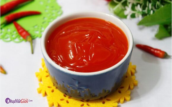Cách làm tương ớt chua ngọt