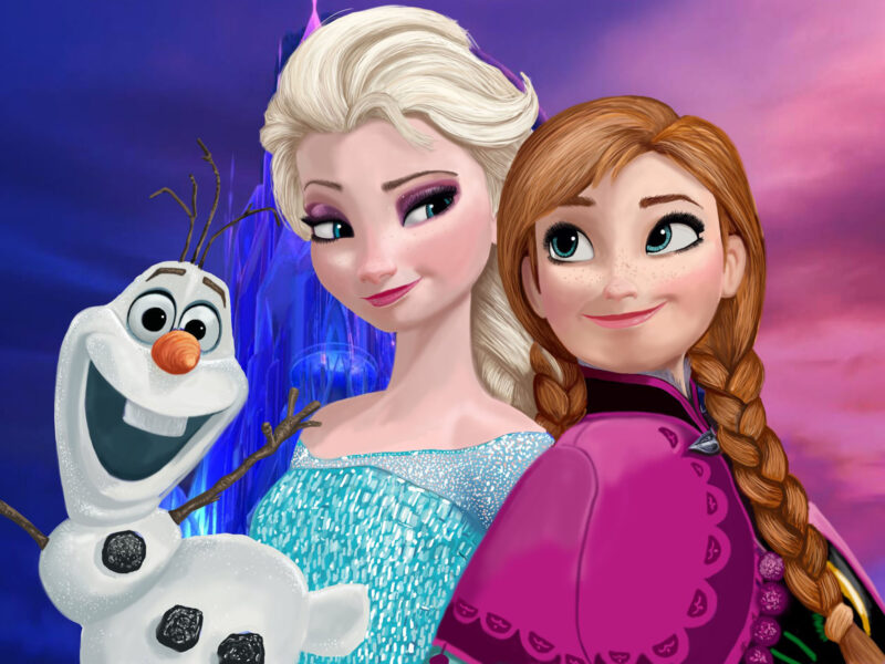 hình ảnh công chúa Elsa dễ thương
