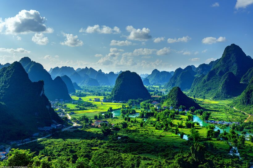 Cảnh đẹp như mơ thiên nhiên Việt Nam Cao Bằng