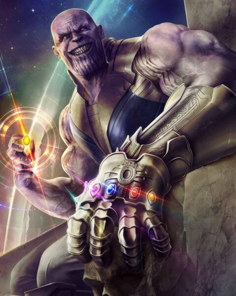 Hình ảnh Thanos cười