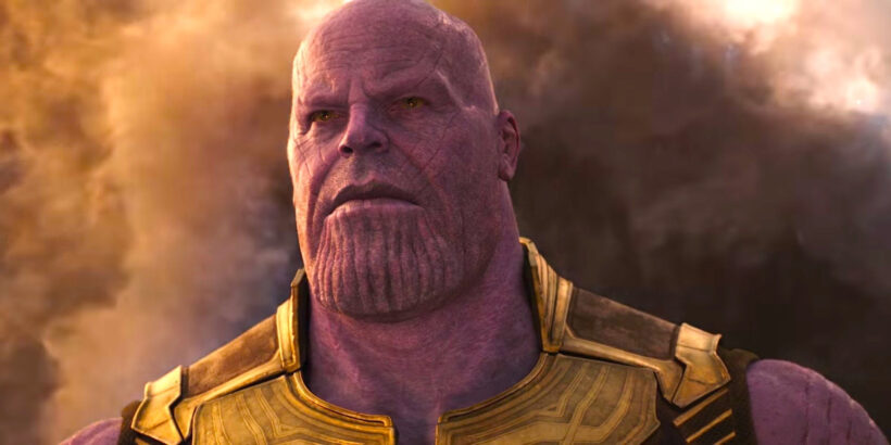 Hình ảnh Thanos tài hiện trong phim