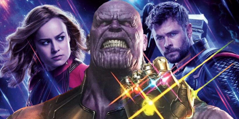 Hình ảnh Thanos trong phim Marvel