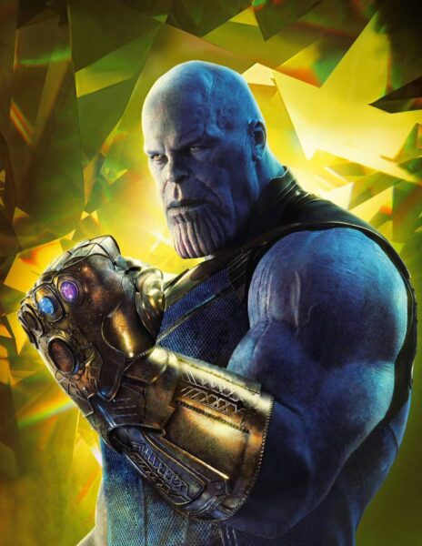 Hình ảnh Thanos trong vũ trụ điện ảnh Marvel