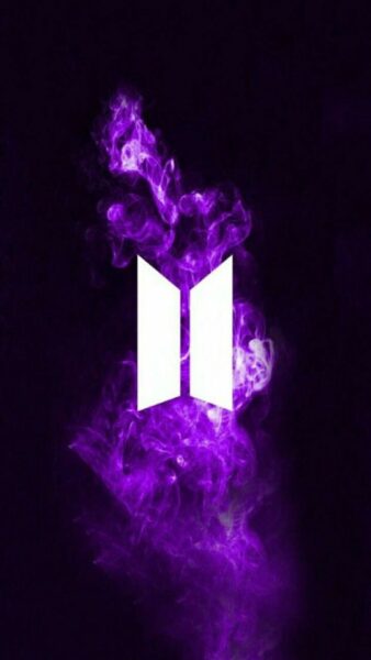 Hình ảnh nền logo BTS đẹp