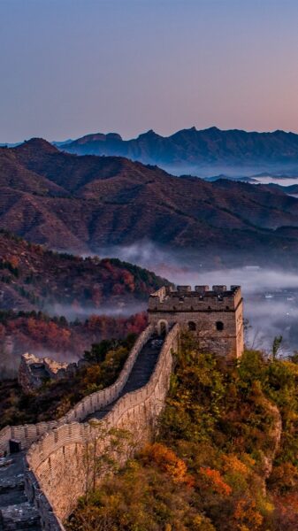 Hình ảnh núi Vạn Lý Trường Thành Trung Quốc tuyệt đẹp