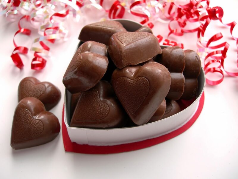 Hình ảnh socola đẹp cho ngày Valentin