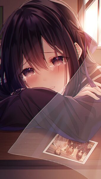 Hình ảnh valentine buồn anime