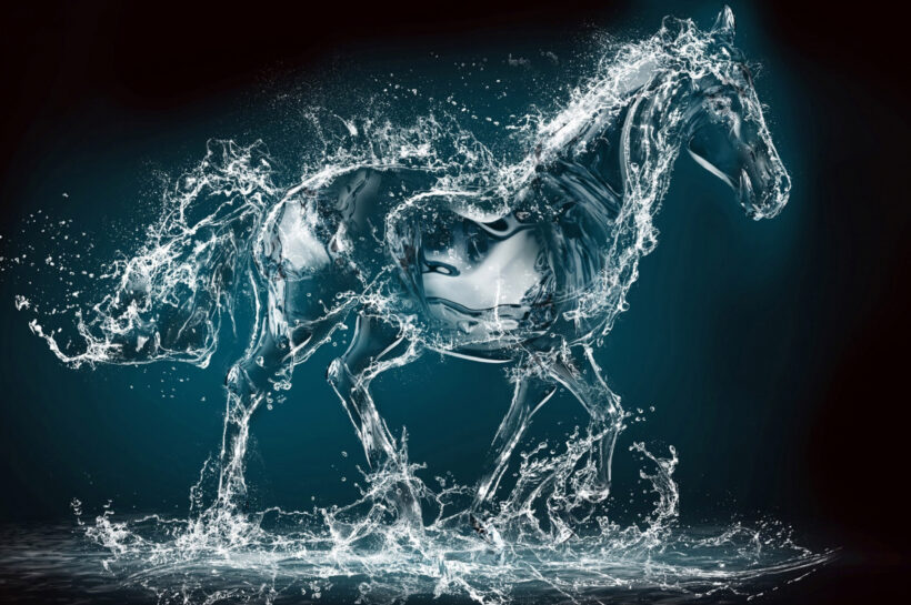 Hình nền con ngựa 3D siêu đẹp