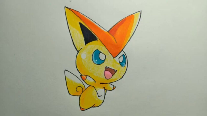 Hình vẽ Pokemon dễ thương