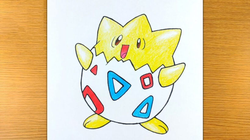 Hình vẽ Pokemon đơn giản, cute