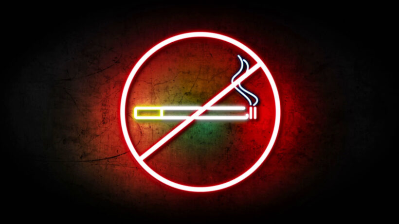 Hình ảnh cấm hút thuốc minh họa