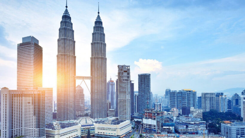 ảnh tháp đôi Malaysia huy hoàng