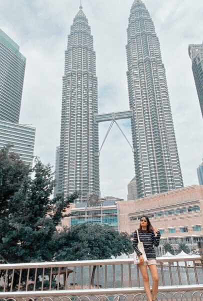 hình ảnh tháp đôi Malaysia rực rỡ
