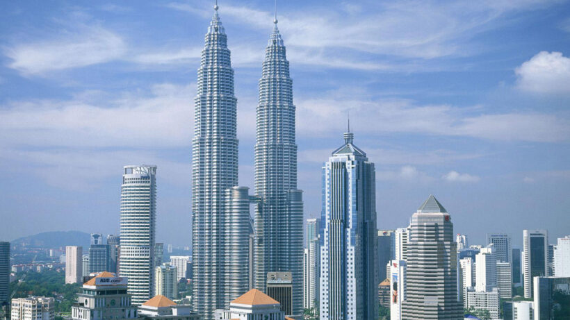 hình tháp đôi Malaysia tráng lệ