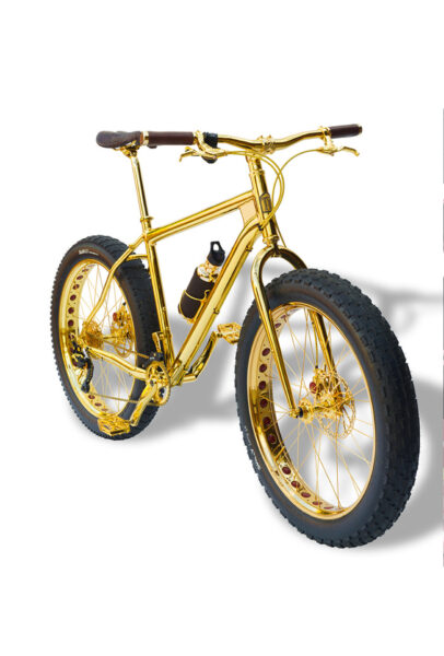 Hình ảnh xe đạp màu vàng