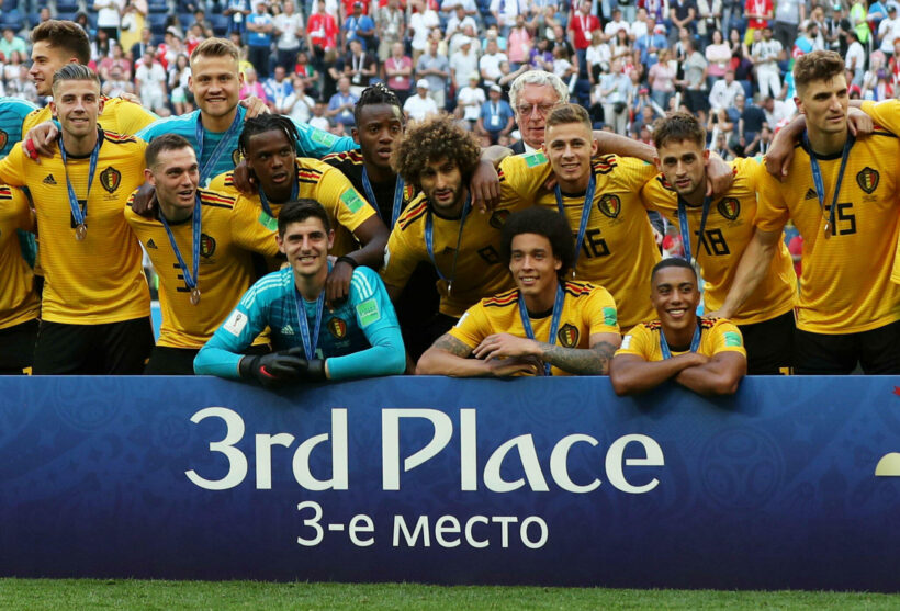 HÌnh ảnh FIFA_Bỉ lần đầu đoạt gải 3 tại World cup 2018
