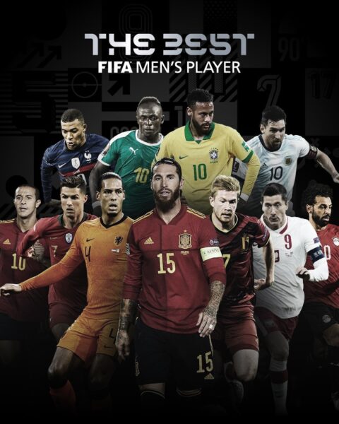 Hình ảnh FIFA 11 cầu thủ xuất sắc nhất 2020 được FIFA công bố