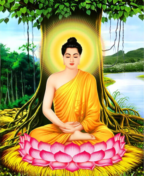 Hình ảnh Phật Thích Ca Mâu Ni thiền định cực đẹp