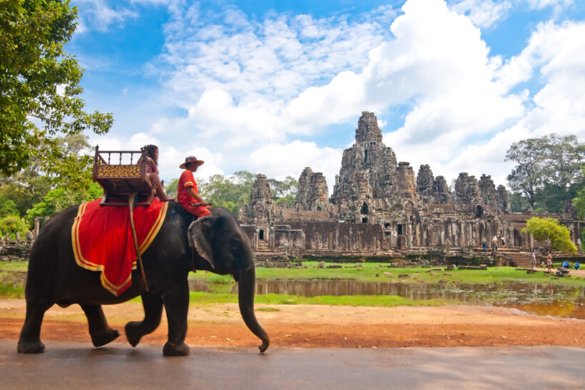 Hình ảnh Siem Reap đẹp cùng cấu trúc đền Angkor Wat dưới cái nhìn bao quát