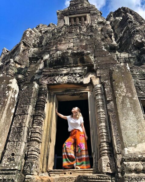 Hình ảnh Siem Reap đẹp trong một ngày trời xanh trong