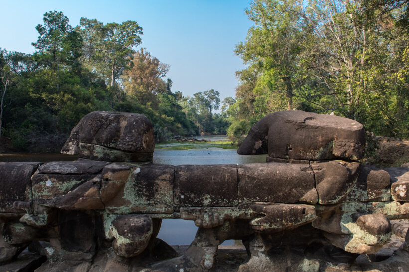 Hình ảnh Siem Reap đẹp với dòng sông hoang sơ