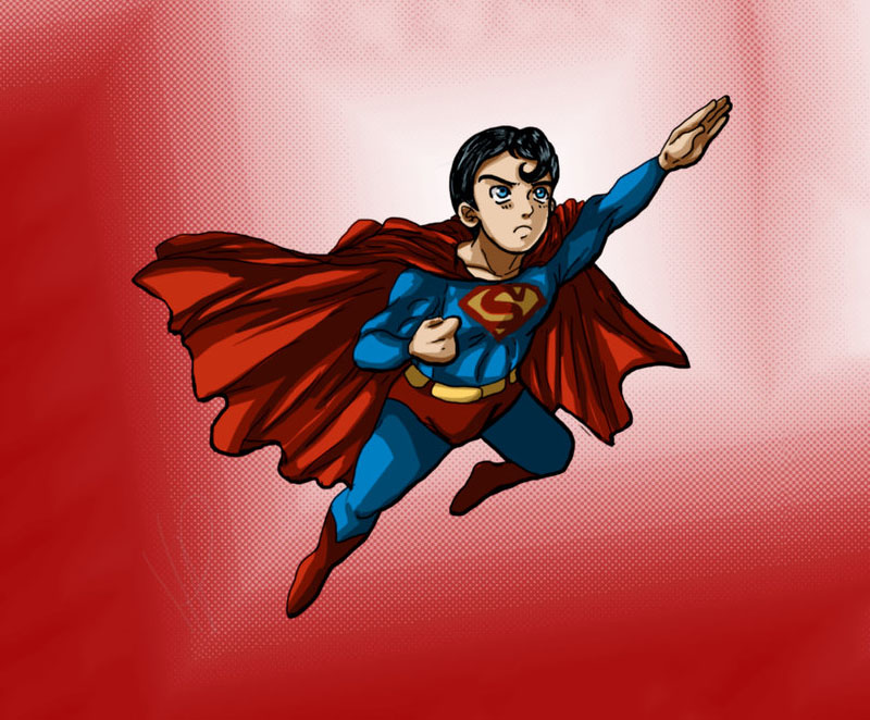 Hình ảnh chibi superman đẹp ấn tượng đáng yêu nhất