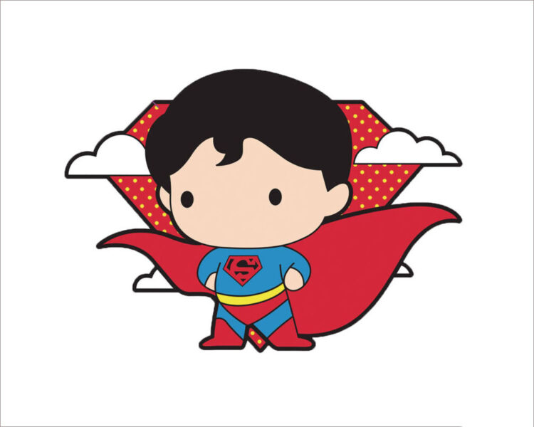 Hình ảnh chibi superman dễ thương