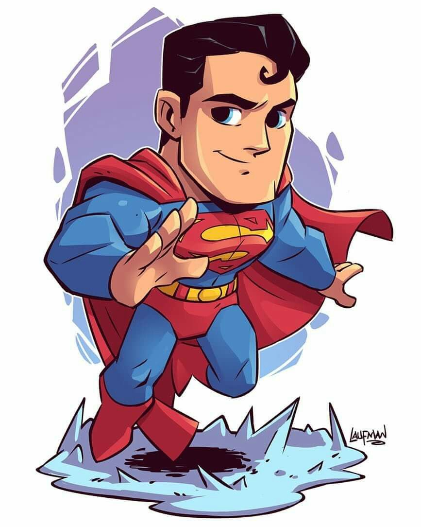 Hình Ảnh Chibi Superman Đẹp, Ấn Tượng, Đáng Yêu Nhất
