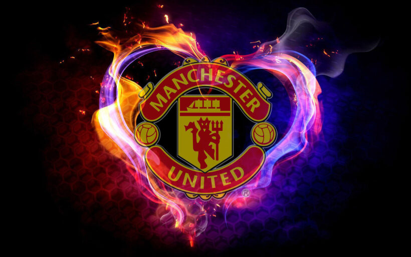 Hình ảnh nền logo Manchester United Full HD